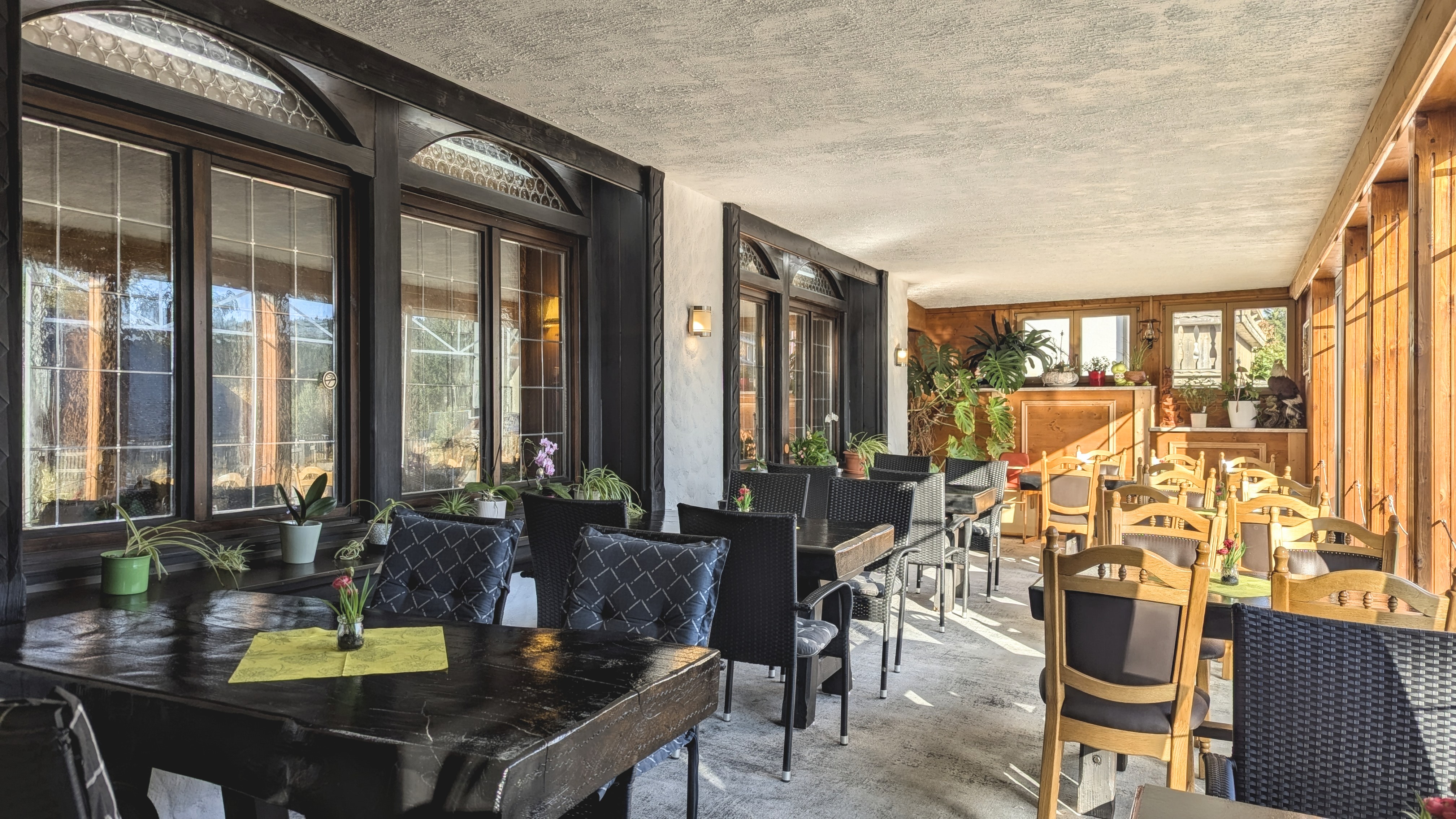 Das gemütliche Restaurant im Hotel Hochschwarzwaldhof in Schluchsee